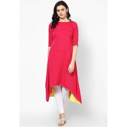 fancy plain Kurti by Sahani Creation