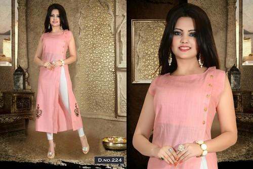 Stylish Plan kurti by Sahani Creation