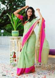 Soft Silk Linen Saree