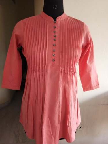 Designer Cotton Tunic Short Kurti by Ananya Textile