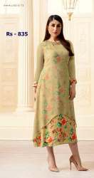 Party wear Printed Georgette Kurti