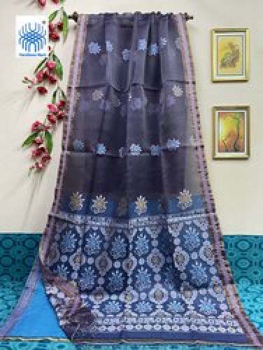 Fancy Muslin Saree For Ladies by RGC Fashion