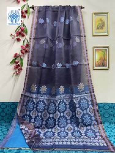 Fancy Muslin Saree For Ladies by RGC Fashion