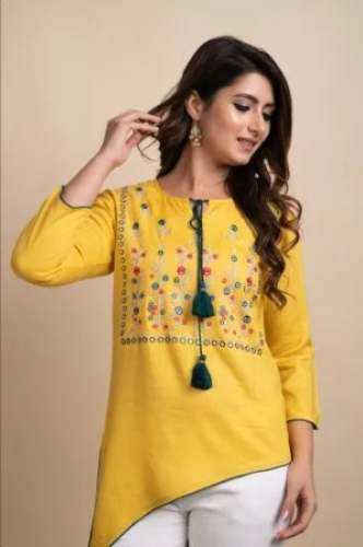 Designer Short Kurti by Annpurna Exim Pvt Ltd