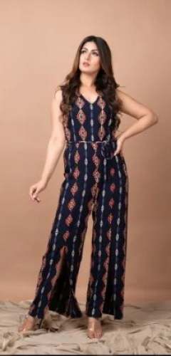 Printed Ladies Jumpsuit by Annpurna Exim Pvt Ltd