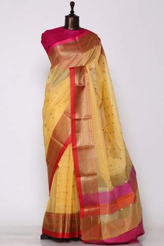 Designer Doriya Cotton Saree  by Samyakk