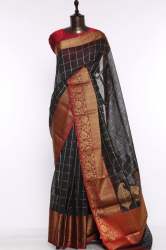 Fancy Cotton woven Saree