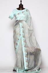 Party wear Orgnaza saree 