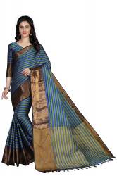 Aura Cotton Silk Fancy Saree - 7