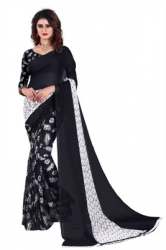 Beautiful Georgette Print Saree