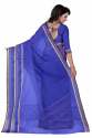 Blue Cotton Sarees thumb 2
