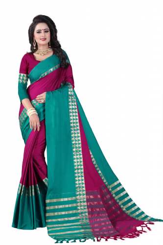 Casual Cotton Silk Saree