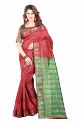 Cotton Jacquard Saree
