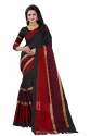 cotton-sarees-black-and-red