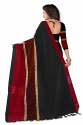 Cotton Sarees Black And Red thumb 2