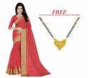 cotton-sarees-light-red