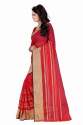 Cotton Sarees Red thumb 1