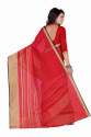 Cotton Sarees Red thumb 2