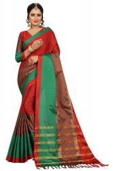Exclude Cotton Jacquard Sarees