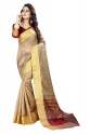 Exclusive Cotton Slub Saree thumb 1