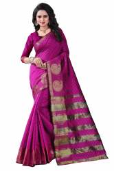 Festival Jacquard Sarees Pink