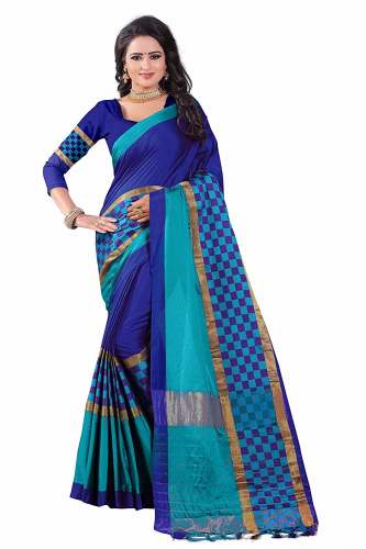 Festival Wear Sarees Blue