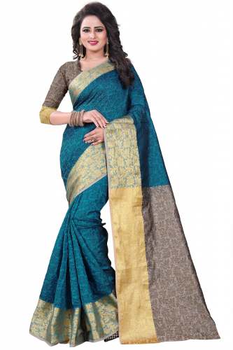 Firozi Fancy Sarees