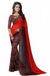 Georgette Print Saree