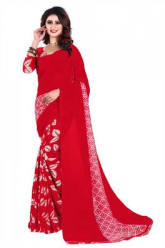 Gorgeous Georgette Printed Saree