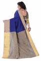 Jacquard Sarees Blue thumb 2