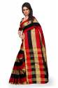 Ladies Trendy Cotton Silk Saree thumb 2