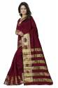 Liche Women Maroon Sarees thumb 1