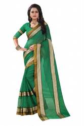 Multi Border Cotton Sarees