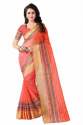Multi Border Sarees Poly Cotton