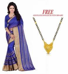 Party Wear Cotton Saree