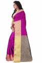 Pink Designer Jacquard Sarees thumb 1