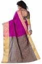Pink Designer Jacquard Sarees thumb 2