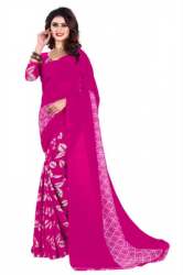 Printed Georgette Saree