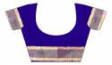 Silk Cotton Sarees Blue thumb 3