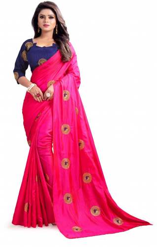 Silk Embroidery Sarees