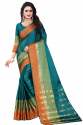 Tasi Rama Cotton Silk Saree