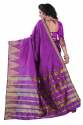 Wedding Wear Jacquard Sarees Wine  thumb 2