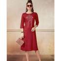 3-4th-sleeve-rayon-kurti