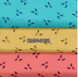 Printed cavalary twill cotton shirting fabrics