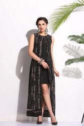 Black Printed Tunics