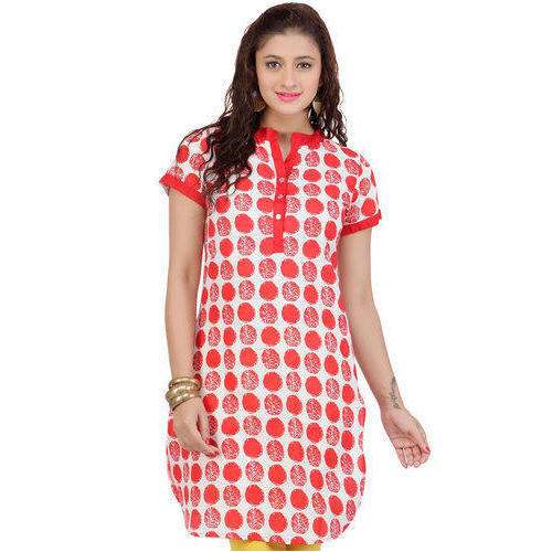 Ladies vneck Kurti