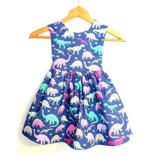 Printed Girls Frock by Maheshwari Garments