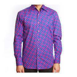 Printed Mens Cotton Shirt 