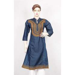 Fancy Denim Ladies Kurtis