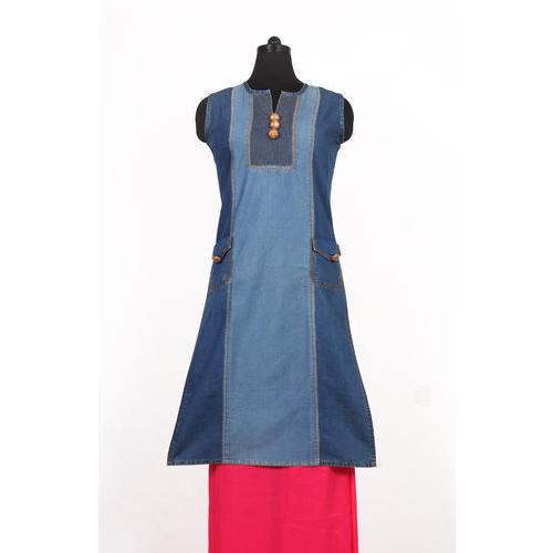 Stylish Denim Kurti
